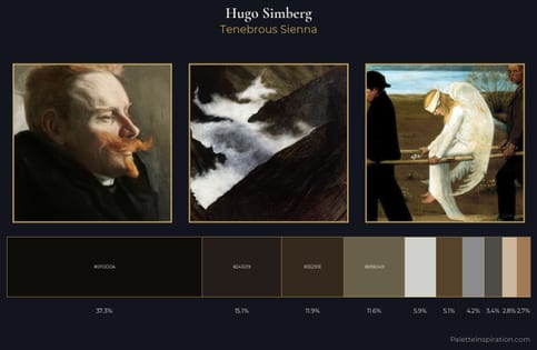 Hugo Simberg Palette 6 - Tenebrous Sienna