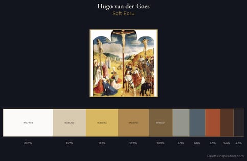 Hugo van der Goes Palette 1 - Soft Ecru