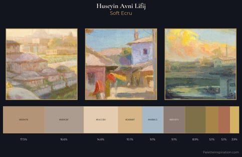 Huseyin Avni Lifij Palette 1 - Soft Ecru