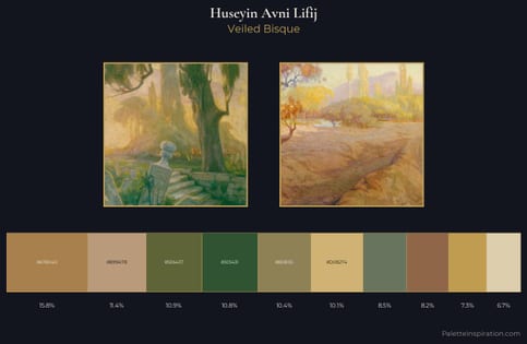 Huseyin Avni Lifij Palette 2 - Veiled Bisque