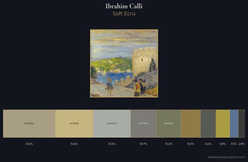 Ibrahim Calli Palette 2 - Soft Ecru