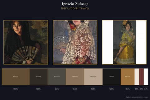 Ignacio Zuloaga Master Palette