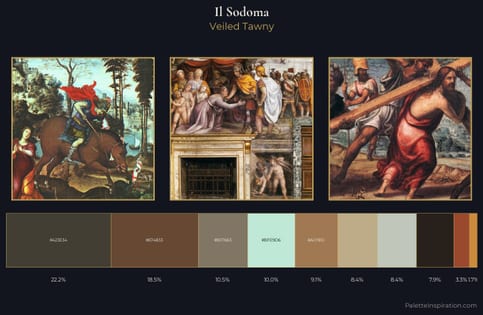 Il Sodoma Palette 5 - Veiled Tawny