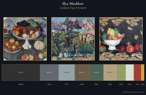 Ilya Mashkov Palette 6 - Veiled Parchment
