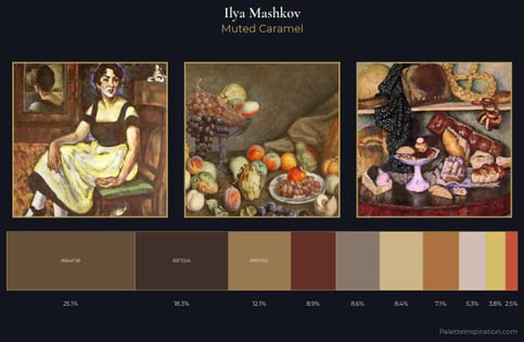 Ilya Mashkov Palette 8 - Muted Caramel
