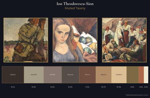 Ion Theodorescu-Sion Palette 3 - Muted Tawny