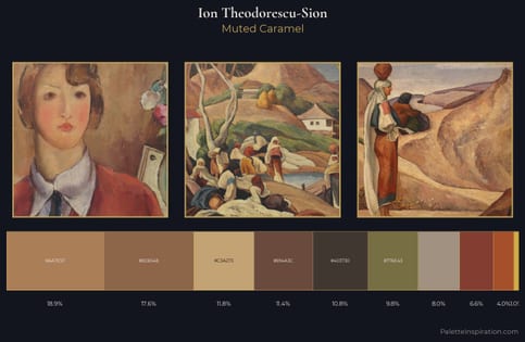 Ion Theodorescu-Sion Palette 5 - Muted Caramel