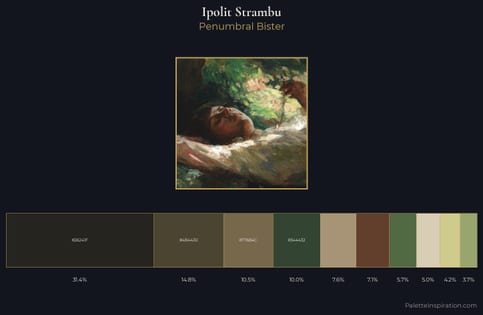 Ipolit Strambu Palette 2 - Penumbral Bister