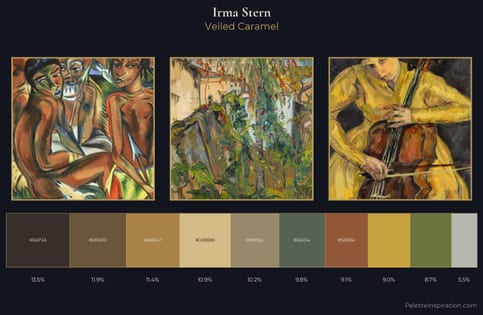 Irma Stern Palette 4 - Veiled Caramel