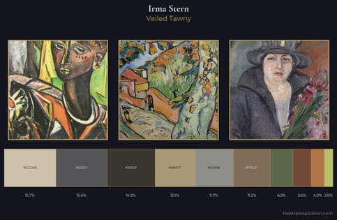 Irma Stern Palette 7 - Veiled Tawny