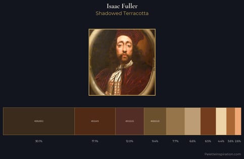 Isaac Fuller Palette 1 - Shadowed Terracotta