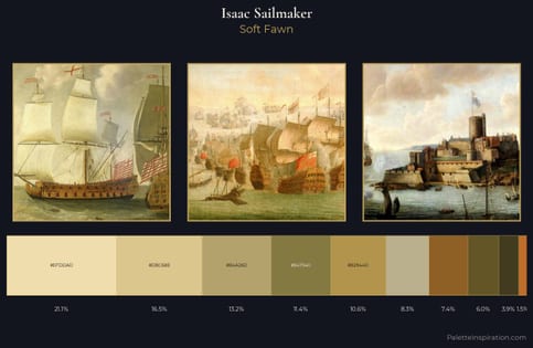 Isaac Sailmaker Palette 2 - Soft Fawn