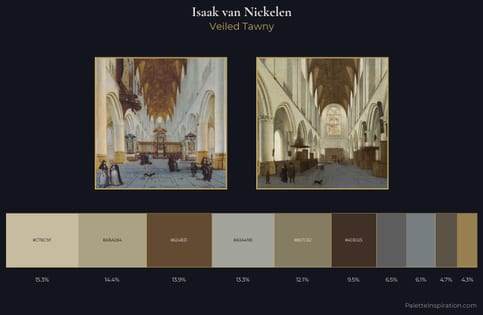 Isaak van Nickelen Palette 2 - Veiled Tawny