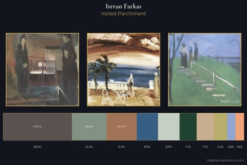 Istvan Farkas Master Palette - Veiled Parchment