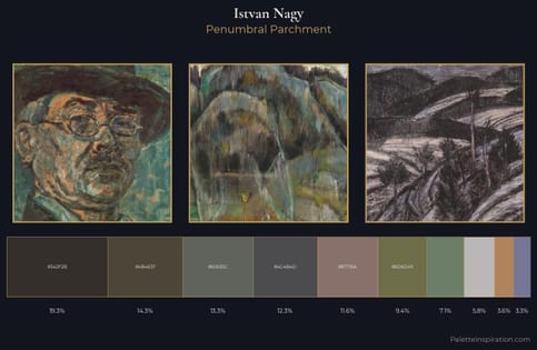 Istvan Nagy Palette 5 - Penumbral Parchment