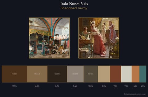 Italo Nunes-Vais Palette 2 - Shadowed Tawny