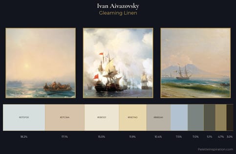 Ivan Aivazovsky Palette 2