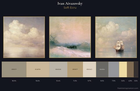 Ivan Aivazovsky Palette 4 - Soft Ecru