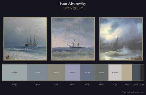 Ivan Aivazovsky Palette 17