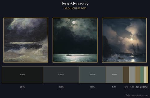 Ivan Aivazovsky Palette 22