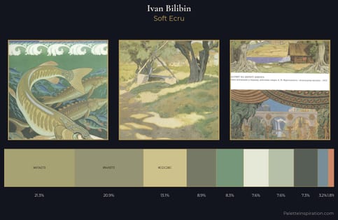Ivan Bilibin Palette 4 - Soft Ecru