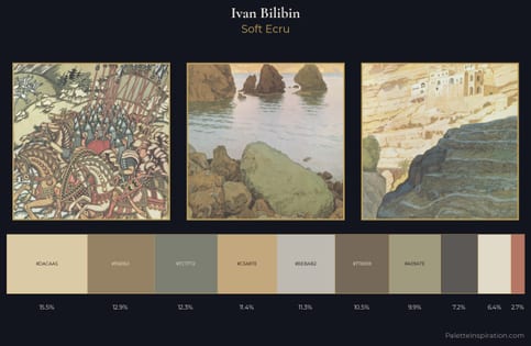 Ivan Bilibin Palette 7 - Soft Ecru