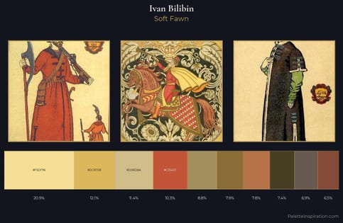Ivan Bilibin Palette 11