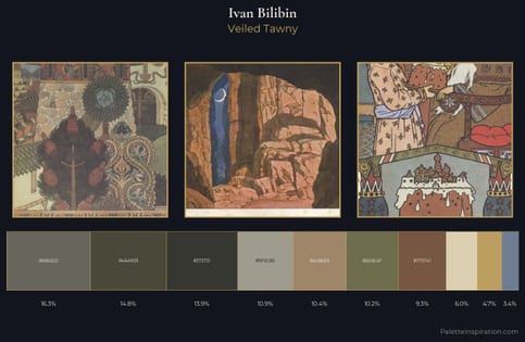 Ivan Bilibin Palette 13