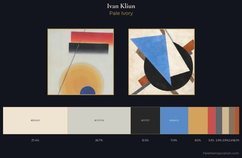 Ivan Kliun Palette 3 - Pale Ivory