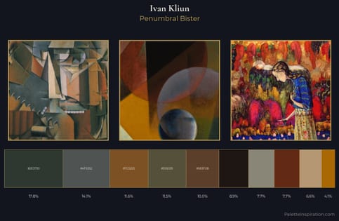 Ivan Kliun Palette 4 - Penumbral Bister