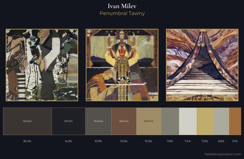 Ivan Milev Palette 2 - Penumbral Tawny