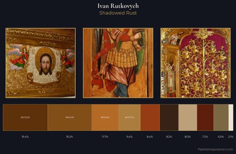 Ivan Rutkovych Palette 2 - Shadowed Rust