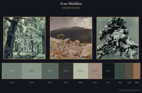 Ivan Shishkin Palette 17