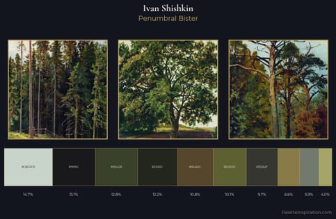 Ivan Shishkin Palette 19