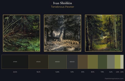 Ivan Shishkin Palette 21