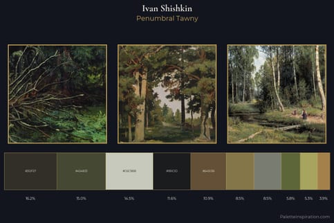 Ivan Shishkin Master Palette
