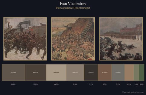 Ivan Vladimirov Palette 7 - Penumbral Parchment