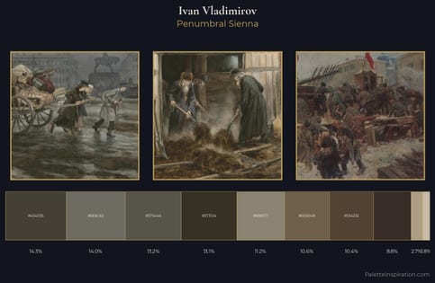Ivan Vladimirov Palette 8 - Penumbral Sienna