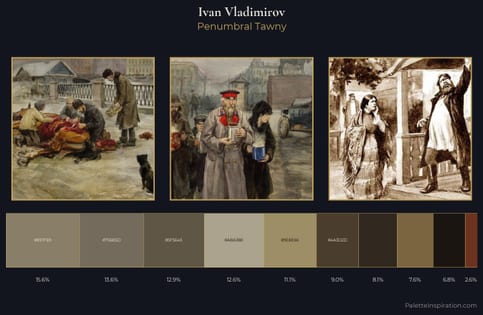 Ivan Vladimirov Palette 9 - Penumbral Tawny