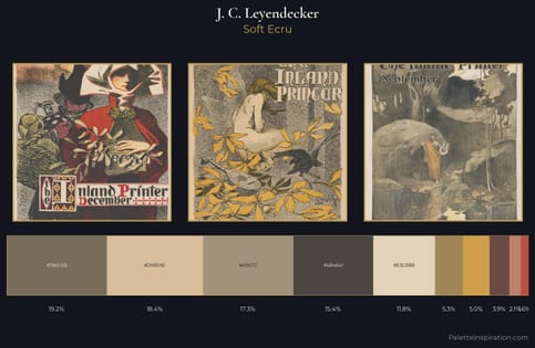 J. C. Leyendecker Palette 3
