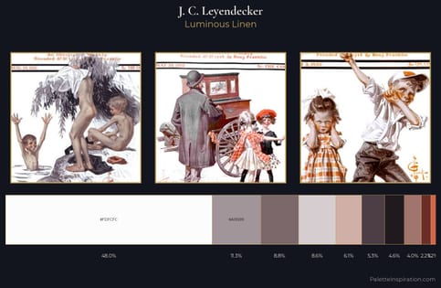 J. C. Leyendecker Palette 4
