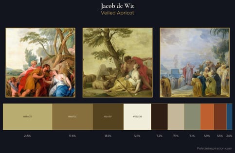 Jacob de Wit Palette 1 - Veiled Apricot