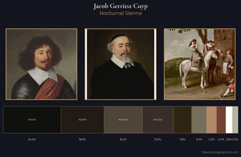 Jacob Gerritsz Cuyp Palette 3 - Nocturnal Sienna