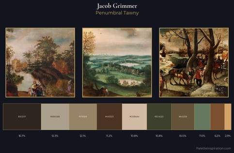 Jacob Grimmer Palette 3 - Penumbral Tawny