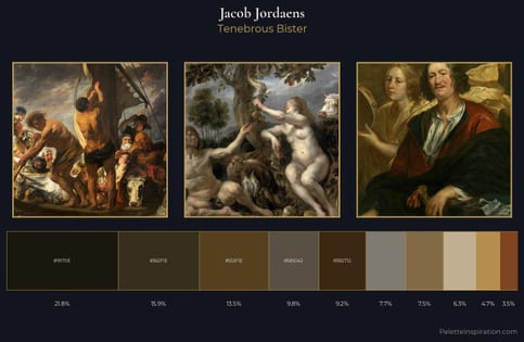 Jacob Jordaens Palette 12