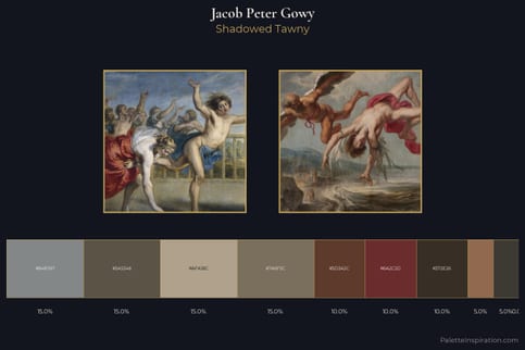 Jacob Peter Gowy Master Palette - Shadowed Tawny
