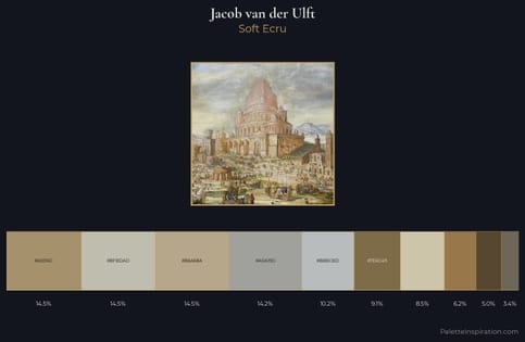 Jacob van der Ulft Palette 1