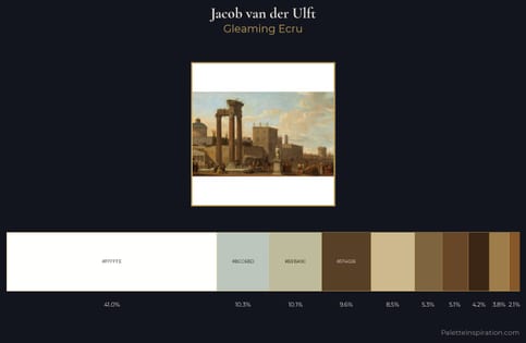 Jacob van der Ulft Palette 3 - Gleaming Ecru