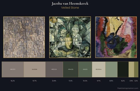 Jacoba van Heemskerck Palette 3