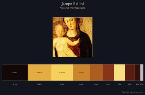 Jacopo Bellini Palette 3